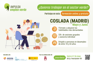 Impulsa Empleo Verde Coslada Madrid